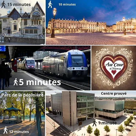 D'hotes Au Coeur De Nancyb&b Proche Gare De 2* Нанси